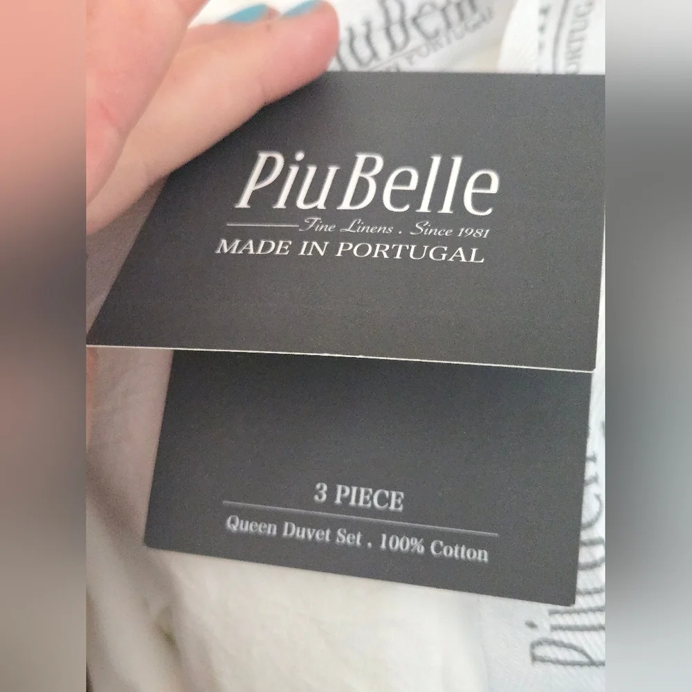 PiuBelle cotton king Duvet & Shams